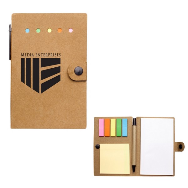 SH1350 Small Snap Notebook With Desk Essentials...